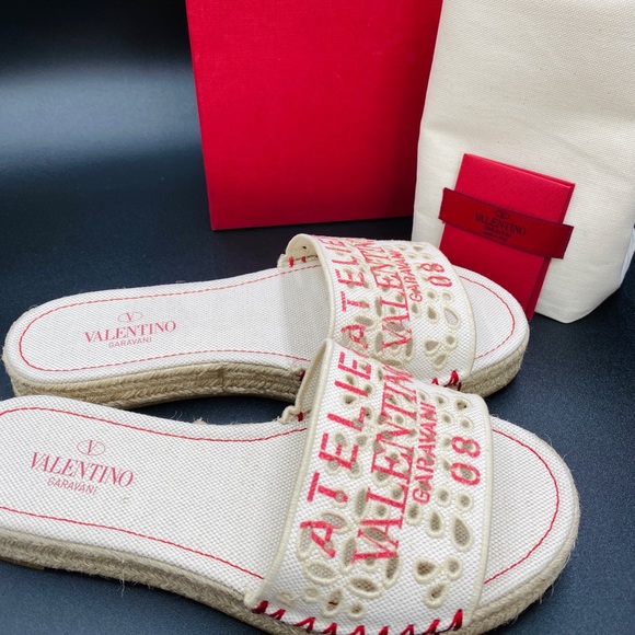 Valentino Garavani Atelier San Gallo 08 Edition Sandals SIZE 38 NWB AUTHENTIC - Picture 4 of 9